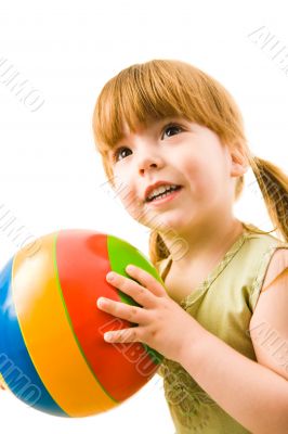 Playing with ball