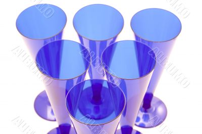 plastic beaker close up