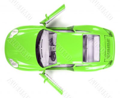 Up view of a great car.