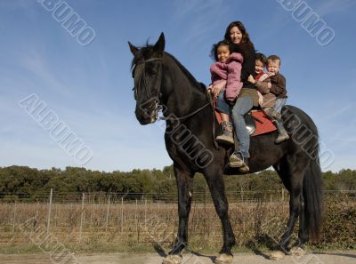 riding family