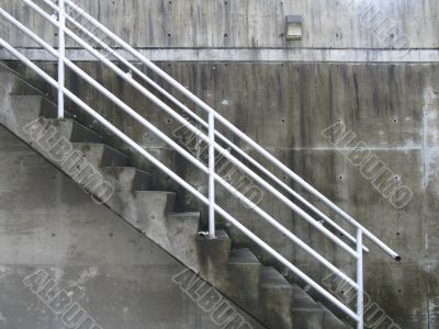 concrete stairs