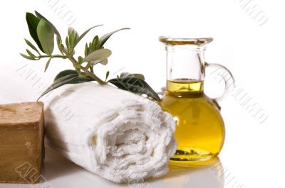 wellness. olive bath items