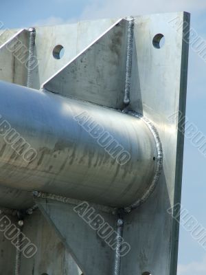 Base Plate Steel Utility Pole