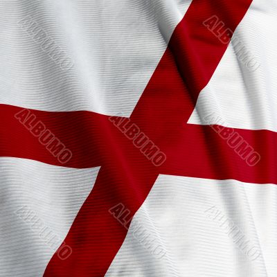 Alabama Flag Closeup