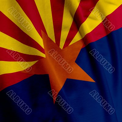 Arizona Flag Closeup