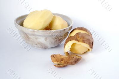 Peeled Potatoes