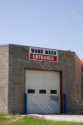 Car Wash Entrance