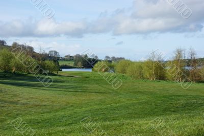 Golf course view