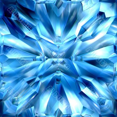 icy crystals