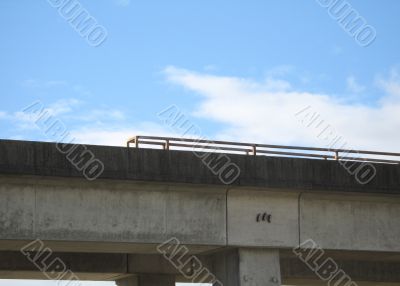 concrete overpass