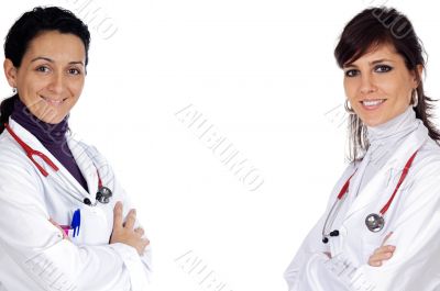 Two doctor women Two doctor women