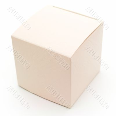 Beige fancy box