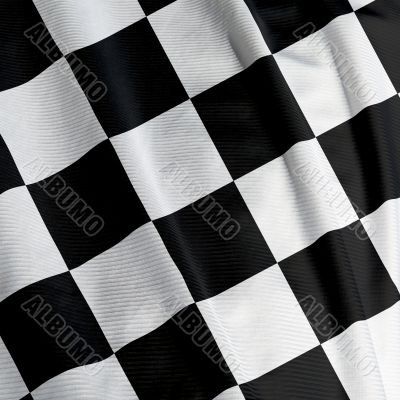 Chequered Flag Closeup