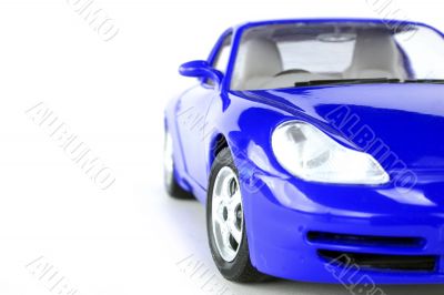 Car isolated on white