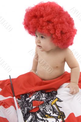 Baby as an Austria-Fan
