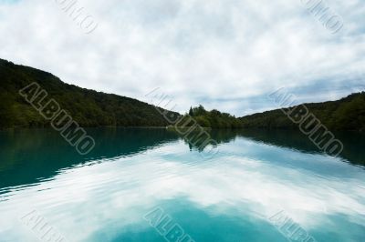 A lake in the forest