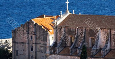 View of the downtown section of Dubrovnik, Croatia