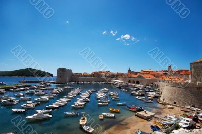 Dubrovnik the most beautiful cities on the Croatia
