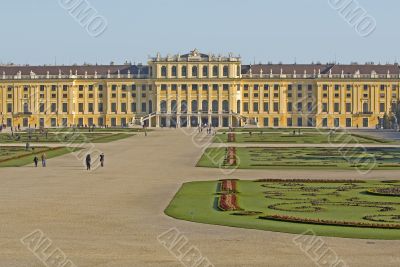 Schoenbrunn castle, Vienna
