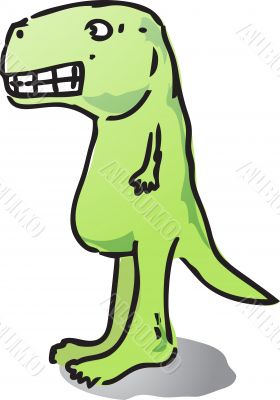Cartoon dinosaur