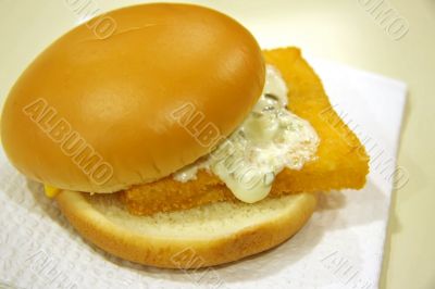 Fish burger