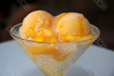 Fruit sorbet