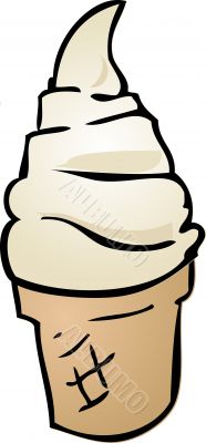 Soft serve ice cream