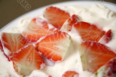 Strawberries and cream