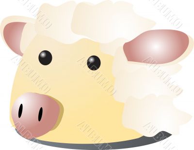 Sheep cartoon