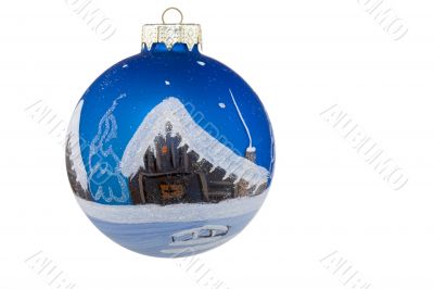 Christmas balls hand painted