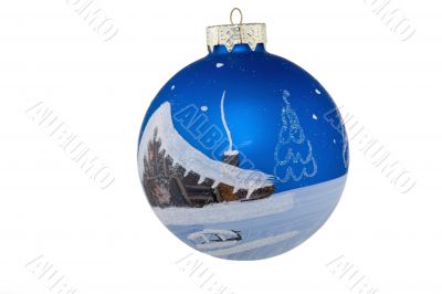 Christmas balls hand painted