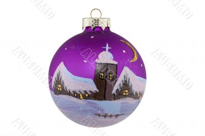 Christmas balls hand painted