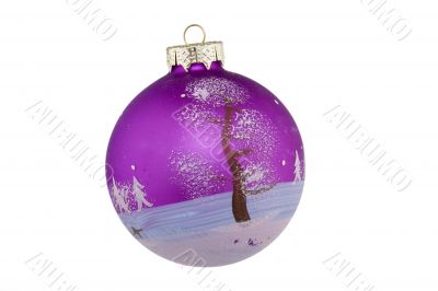 Christmas balls hand painted