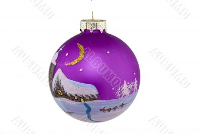 Christmas balls hand painted