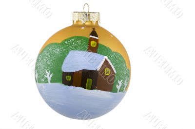 Christmas balls hand painted