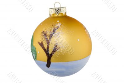 Christmas balls hand painted