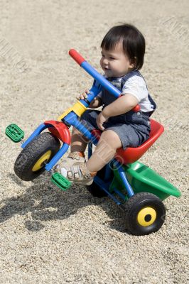 Baby at the playground