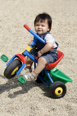 Baby at the playground