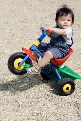 Baby at the playground