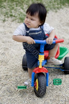 Baby at the playground