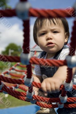 Baby at the playground