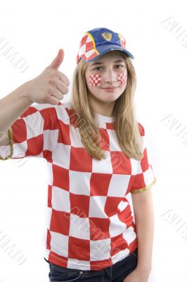 Croatia fan