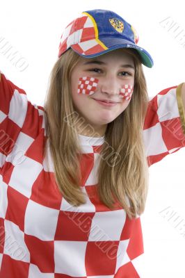 Croatia fan