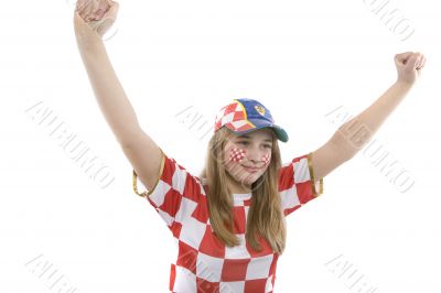 Croatia fan