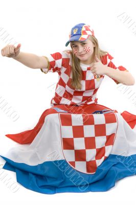 Croatia fan