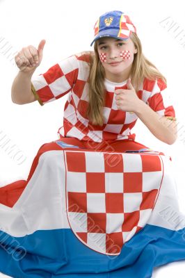 Croatia fan