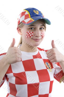 Croatia fan