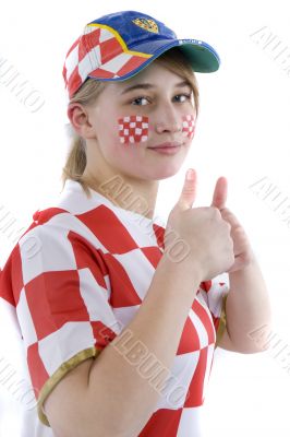 Croatia fan
