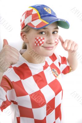Croatia fan
