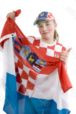 Croatia fan